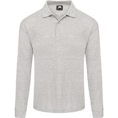 ORN 1170 Weaver Polycotton Long Sleeved Polycotton Polo Shirt 220g