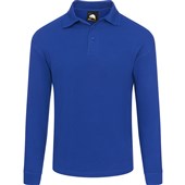ORN 1170 Weaver Polycotton Long Sleeved Polycotton Polo Shirt 220g