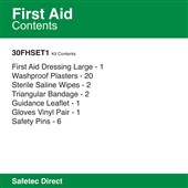 HSE Personal First Aid Kit in Nylon Case