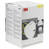 3M 8812 FFP1D Valved Cup Shaped Disposable Masks (Pack 10)