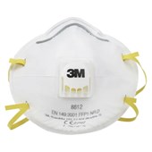 3M 8812 FFP1D Valved Cup Shaped Disposable Masks (Pack 10)