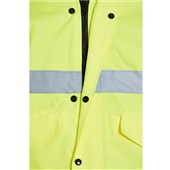 Blackrock Yellow Padded Waterproof Hi Vis Jacket