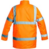 Blackrock Orange Padded Waterproof Hi Vis Jacket