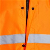 Blackrock Orange Padded Waterproof Hi Vis Jacket