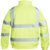 Blackrock Yellow Padded Waterproof Hi Vis Bomber Jacket