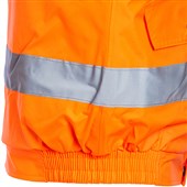 Blackrock Orange Padded Waterproof Hi Vis Bomber Jacket