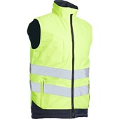 Blackrock Yellow Performance Padded Hi Vis Bodywarmer