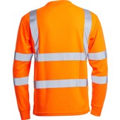 Blackrock Rail Orange Hi Vis Long Sleeve T-Shirt