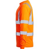 Blackrock Rail Orange Hi Vis Long Sleeve T-Shirt