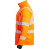 Blackrock Rail Orange 1/4 Zip Hi Vis Sweatshirt