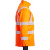 Blackrock Rail Orange 1/4 Zip Hi Vis Sweatshirt