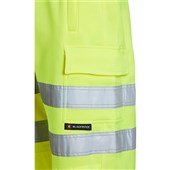 Blackrock Yellow GRS Sustainable Eco Hi Vis Jogging Bottoms