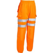Blackrock Rail Orange GRS Sustainable Eco Hi Vis Jogging Bottoms