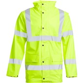 Blackrock Yellow Lightweight PU Waterproof Hi Vis Jacket