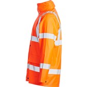Blackrock Rail Orange Lightweight PU Waterproof Hi Vis Jacket