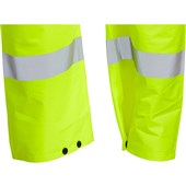 Blackrock Yellow Lightweight PU Waterproof Hi Vis Trousers
