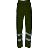 Blackrock Yellow Lightweight PU Waterproof Hi Vis Trousers