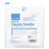 Sterile Gauze Swab Dressings - Pack of 5