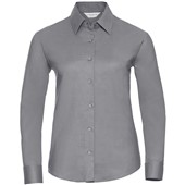 Russell Collection 932F Ladies Long Sleeve Easy Care Oxford Shirt 135g