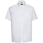 Russell Collection 933M Mens Short Sleeve Easy Care Oxford Shirt 135g