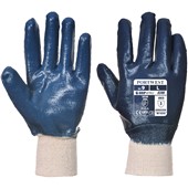 Portwest A300 Nitrile Knitwrist Work Gloves with Nitrile Coatings - 12g