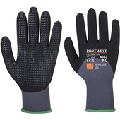 Portwest A353 DermiFlex Ultra Plus Gloves with 3/4 Nitrile Coating - 15 gauge