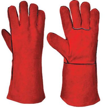 Portwest A500 Welders Gauntlet Red 