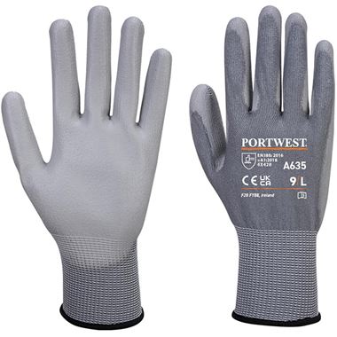 Portwest A635 Economy Cut B Glove with PU Palm Coating - 13g