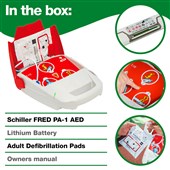 Schiller FRED PA-1 Fully Automated Defibrillator