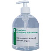 Alcohol Hand Gel Sanitiser 500ml Pump Dispenser