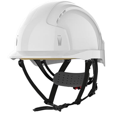 JSP EVOlite Baseworker Safety Helmet - Mid Peak - Vented - Wheel Ratchet - AJB240-000-100