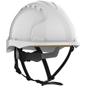 JSP EVO3 Linesman Safety Helmet - Non Vented Wheel Ratchet Micro Peak