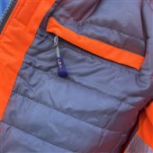 Leo Workwear Cheristow Rail Orange EcoViz 4K Superior Baffle Lined Womens Waterproof Hi Vis Jacket