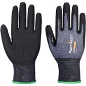 Portwest AP18 SG Eco Friendly Cut C Glove with Nitrile Micro Foam Coating - 15g Multipack (Pack 12)
