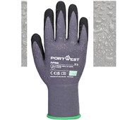 Portwest AP62 Dermiflex Aqua Water Repellent Work Gloves with Sandy Nitrile Coating - 15g
