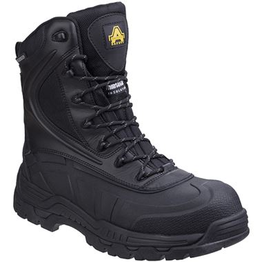 Amblers AS440 Skomer Metal Free Thinsulate Side Zip Hi Leg Waterproof Safety Boot SBH P E A FO WRU CI HRO SRC