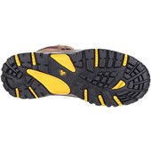 Amblers AS995 Brown Metal Free Composite Thinsulate High Leg Side Zip Waterproof Safety Boot S3 WR CI HRO SRC