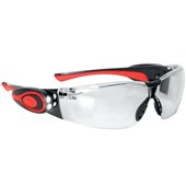 JSP Stealth 8000 Clear Safety Glasses with LED Temples ASA106-121-300 - Anti Scratch Lens