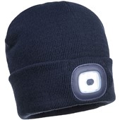 Portwest B028 Rechargeable Twin LED Beanie