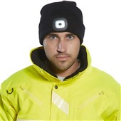 Portwest B028 Rechargeable Twin LED Beanie