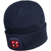 Portwest B028 Rechargeable Twin LED Beanie