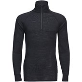 Portwest B184 Black Merino Wool 1/4 Zip Thermal Baselayer Top 140g