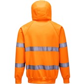 Portwest B304 Orange Hi Vis Hooded Sweatshirt 