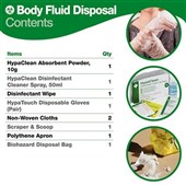 HypaClean Body Fluid Disposal Kit