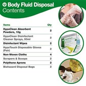 HypaClean Body Fluid Disposal Kit