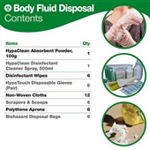 HypaClean Body Fluid Disposal Kit