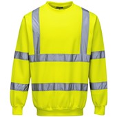 Portwest B303 Yellow Hi Vis Sweatshirt