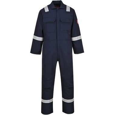 Portwest BIZ5 Bizweld Iona Reflective Flame Resistant Coverall 330g