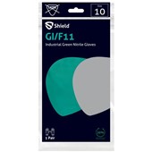 Polyco Shield GI/F11 Green Nitrile Chemical Resistant Gloves