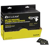 Bolle B-Clean B500 Lens Cleaning Wipes - 500 Individually Packaged in Dispenser Box